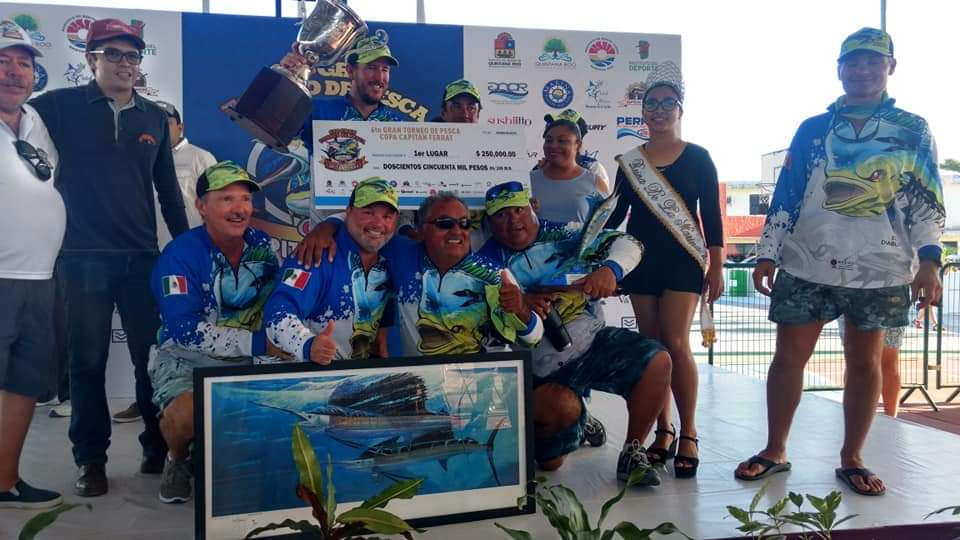 Sexta edición del Torneo de Pesca Copa Capitán Ferrat Cancún 2019